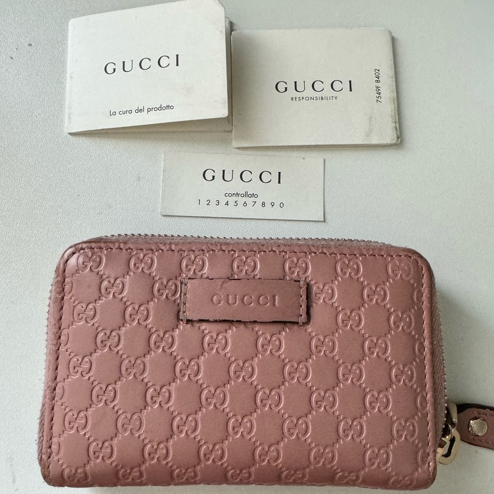 Well-loved Gucci wallet